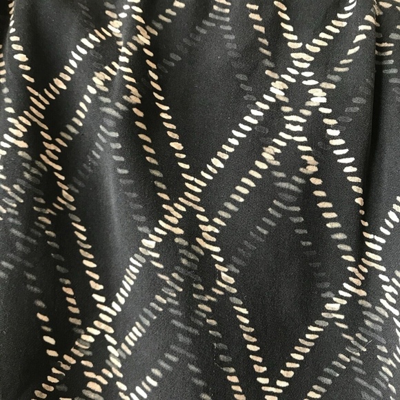 Haute Hippie | Slim Shady Silk Tapered Diamond Plaid Pants Black Size Medium - Picture 12 of 15